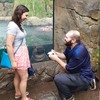 動物園裡上演浪漫求婚，背後卻傳來怨念目光...河馬寶寶：「單身錯惹嗎QQ」