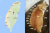 橘貓完美呈現「台灣本島地圖」...連中央山脈都神還原！屏東網友：「難怪空氣中有屎味...」