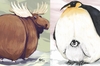 藝術家希望網友們都能平等愛上所有動物，於是把動物變得「又肥又圓」都是一樣的可愛！