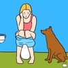「陪我上廁所原來是在保護我阿！」這些狗狗行為解析的漫畫，每一張都讓人超有共鳴！（多圖）