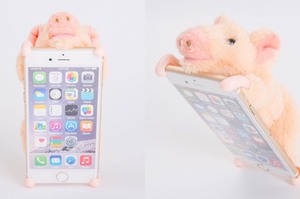 用膩一成不變的手機殼了嗎？那就試試把手機「咔」進豬蹄裡面...超多動物款式都想全部買回家！