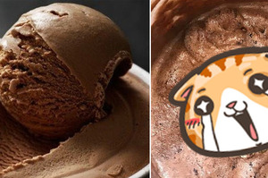 超恐怖！吃巧克力冰淇淋吃到快見底，網友驚見殘缺「蛇屍」...