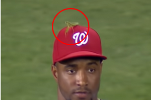 怎麼突然多了一名球員？螳螂緊抓球員的帽子，以第一人稱視角來觀賞棒球比賽！