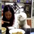 「見笑轉生氣XD」跟主人撒嬌討飯飯吃失敗，汪汪一秒變臉怒推主人：「不要敬酒不吃吃罰酒！」
