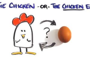 先有雞還是先有蛋？從幼稚園到大學都被困擾著的問題...現在終於有答案了！！！