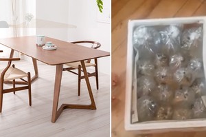 在拍賣網站上訂了張餐桌，結果卻收到「40袋超詭異的東西」...打開的瞬間完全驚呆!!(影片)